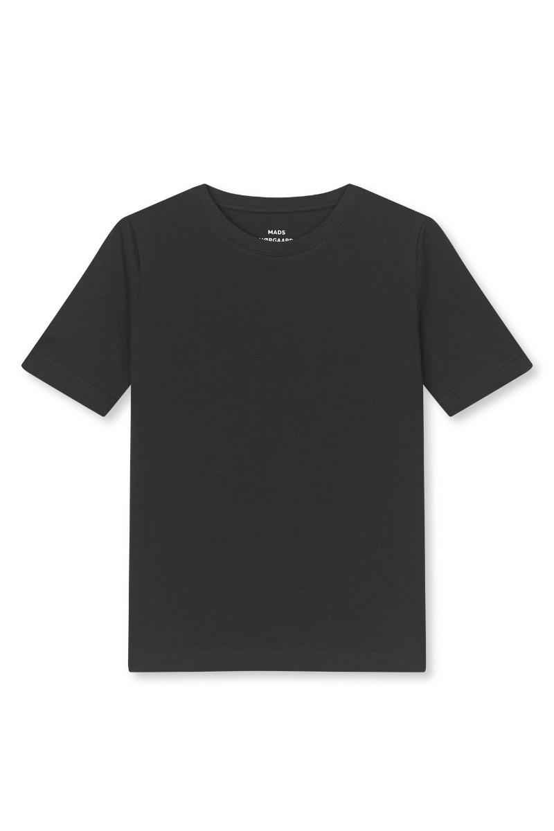 T Shirt   Cotton Jersey Jess Tee Fav   Black fra Mads Nørgaard
