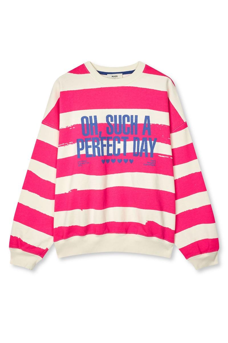 Sweat   Compact Cotton Atli Sweatshirt   Vanilla Ice (levering Midt Marts) fra Mads Nørgaard