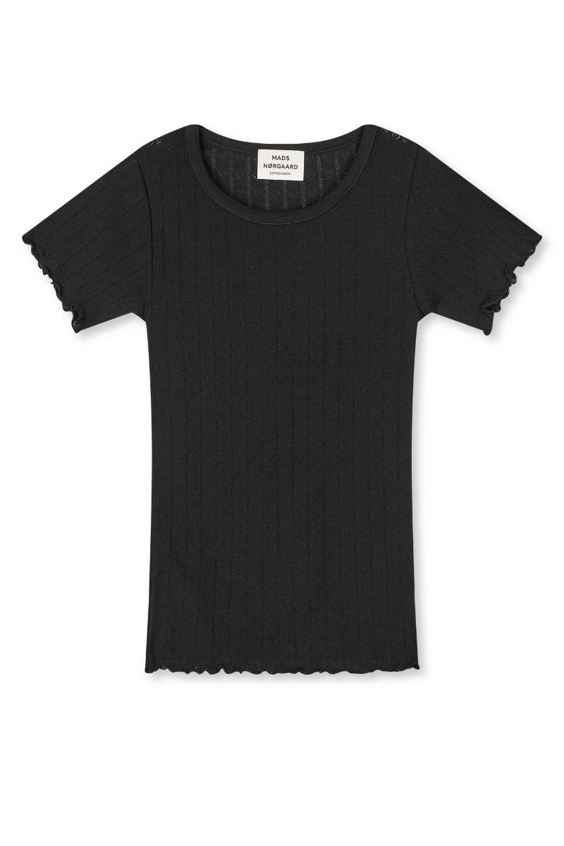 T Shirt   Pointella Trixy Tee   Black (levering Midt Marts) fra Mads Nørgaard