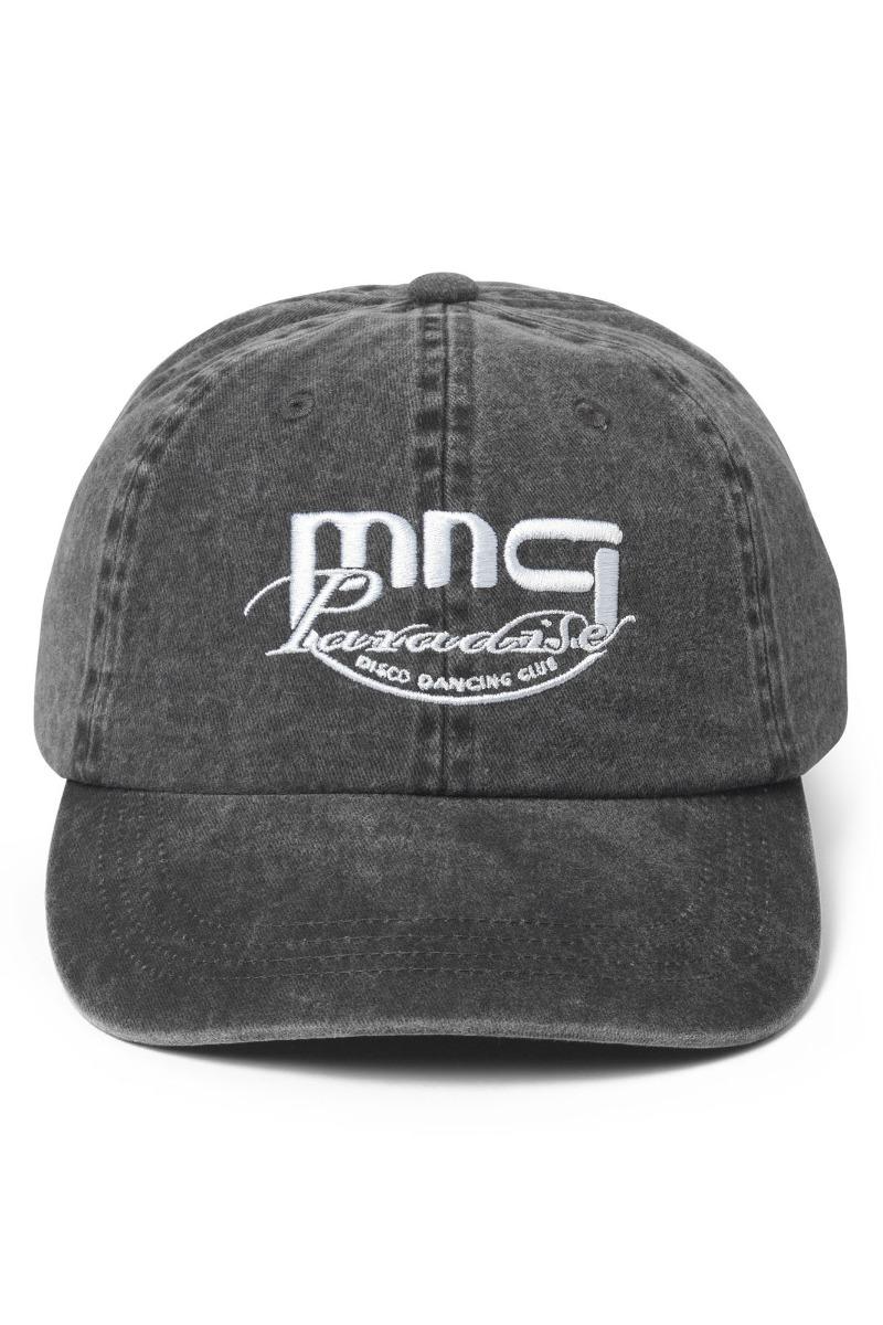 Kasket   Washed Cotton Twill Coal Cap   Washed Black (levering Midt Marts) fra Mads Nørgaard