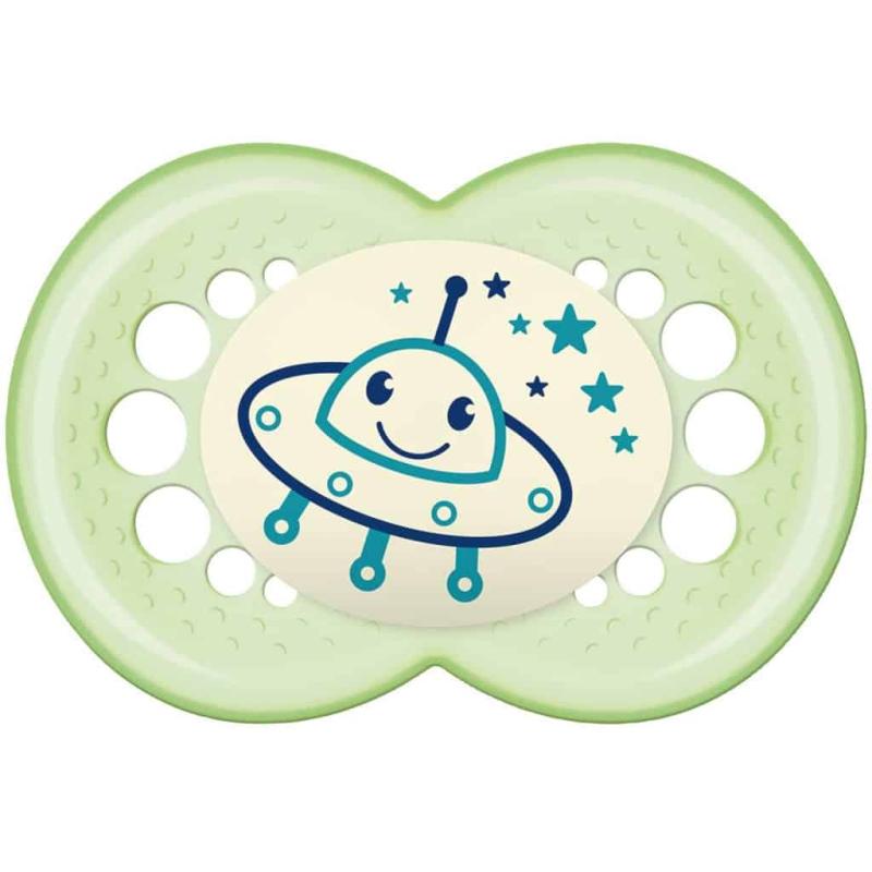 Original Night 2p Sterilizingbox Grøn 6+ Mdr fra Mam