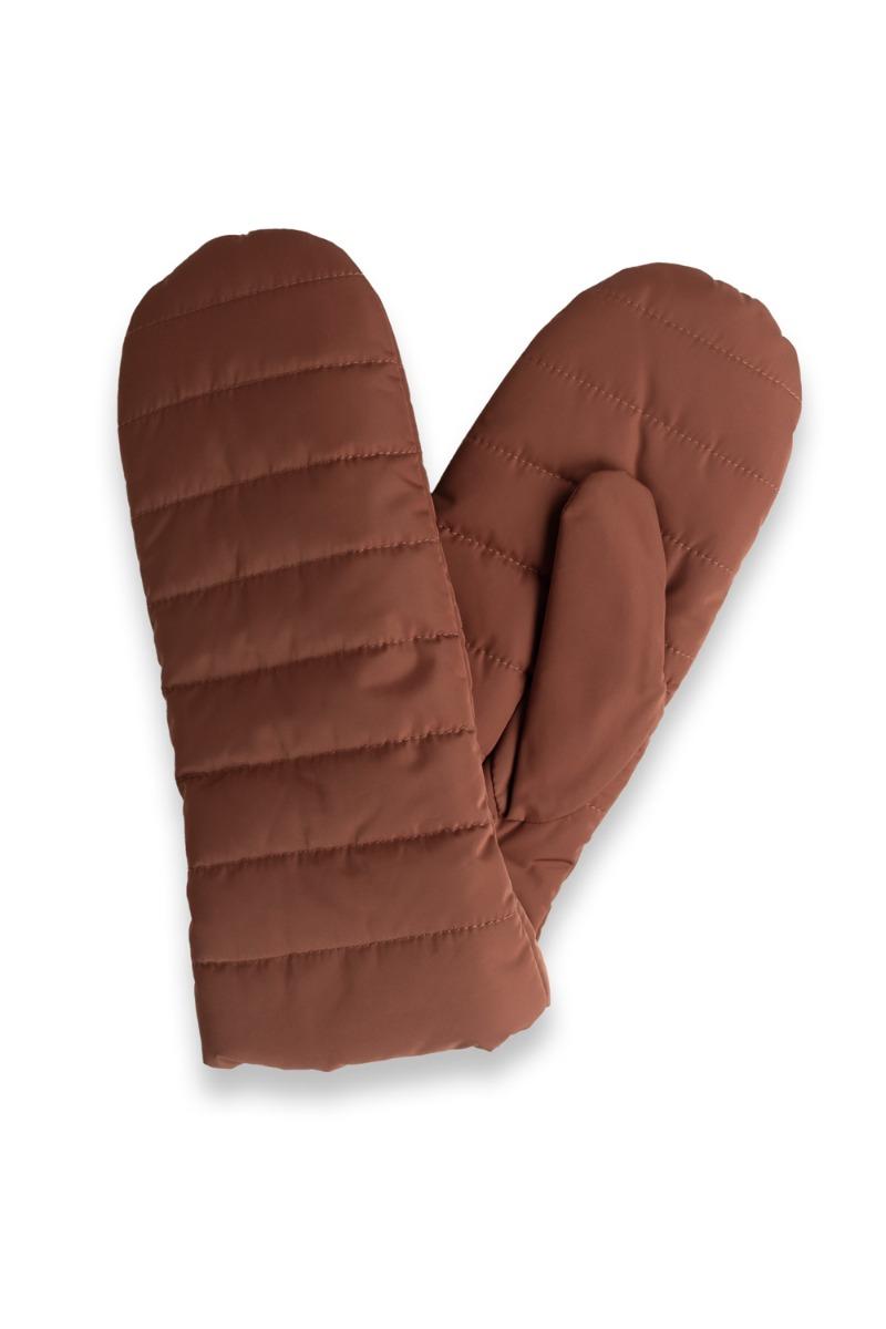 Handsker   Celinambg Mitten   Terracotta fra Markberg