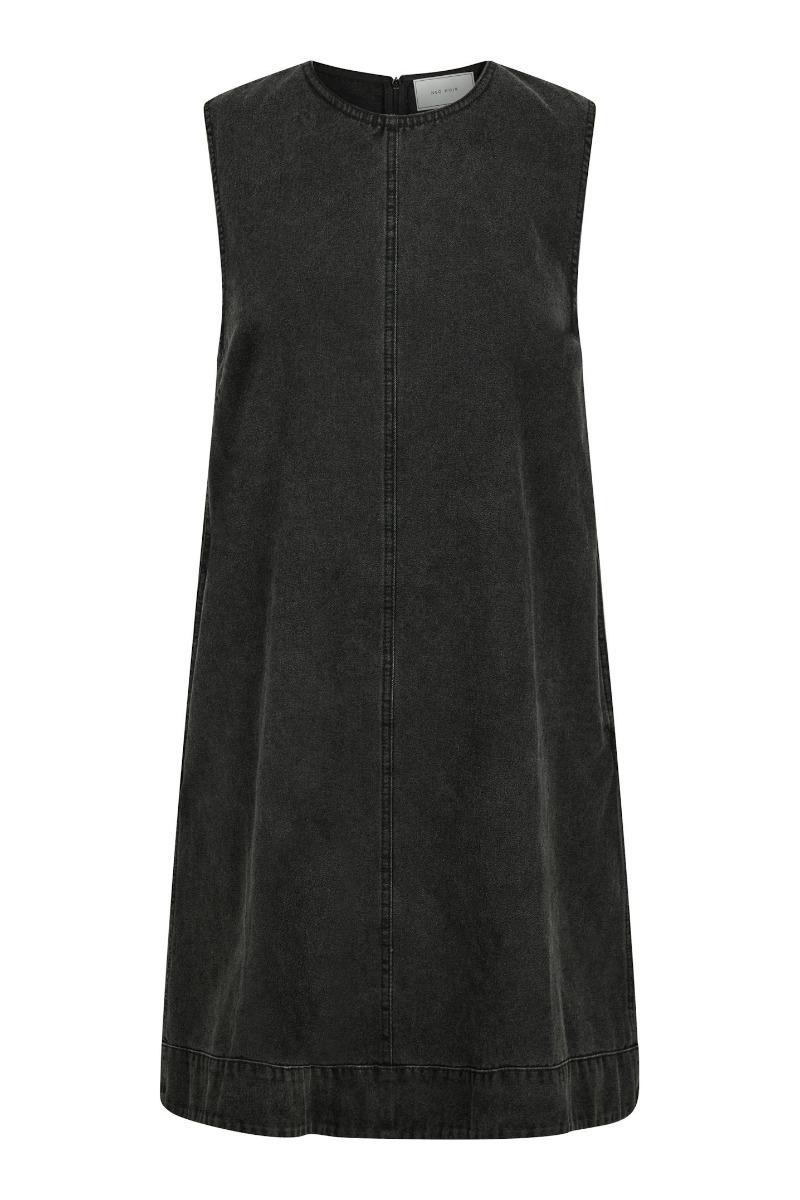 Kjole   Livo Spencer Denim Dress   Black (obs: 2 3 Hverdage Ekstra Levering) fra Neo Noir