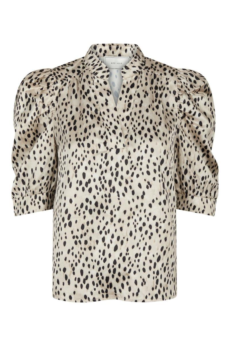 Bluse   Roella Desert Dot Blouse   Ivory fra Neo Noir