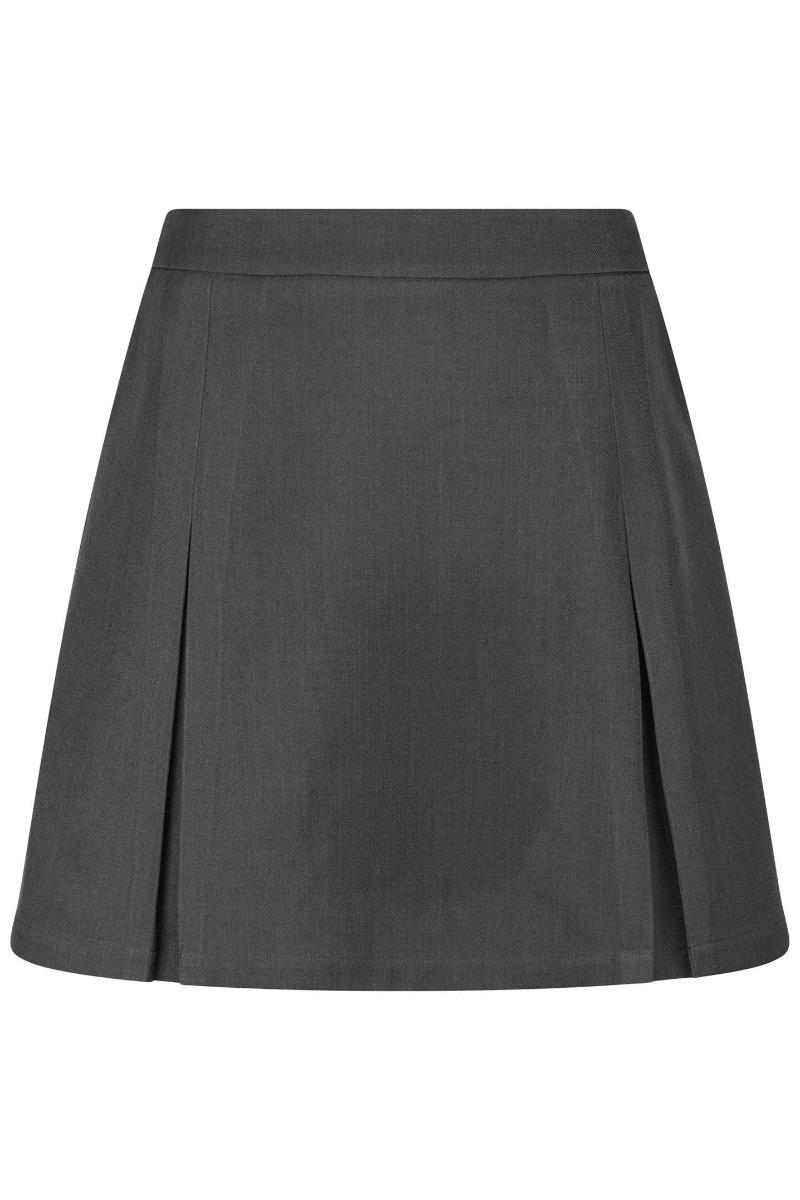 Nederdel   Summa Structure Skirt   Dark Grey fra Neo Noir