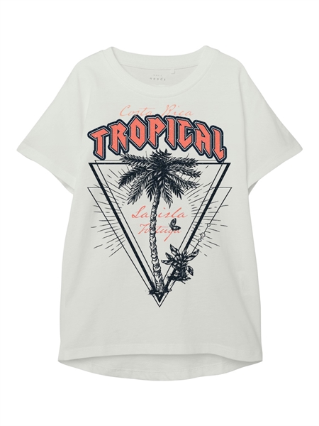 T Shirt Varna Bright White fra Name It