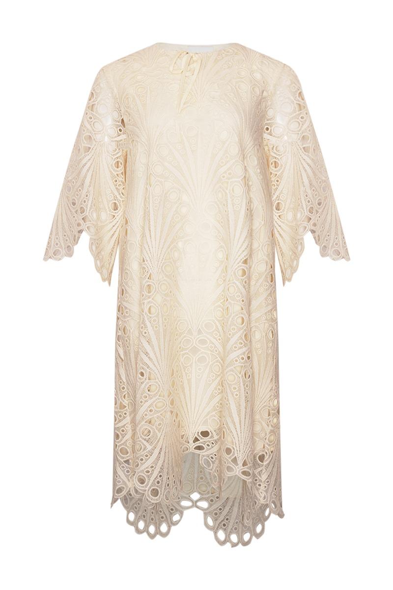 Kjole   Kalona Dress   Ivory fra Noella