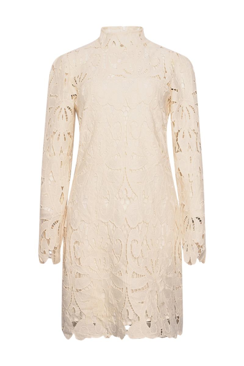 Kjole   Karletta Dress   Ivory fra Noella