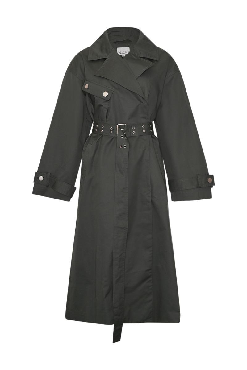 Jakke   Kenadee Coat   Asphalt Grey fra Noella