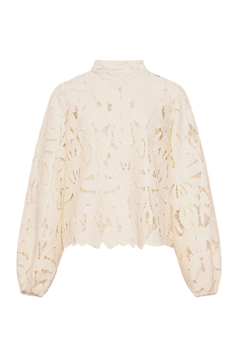 Bluse   Kimika Blouse   Ivory fra Noella