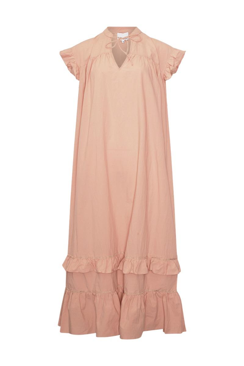 Kjole Sevim Dress Washed Pink fra Noella