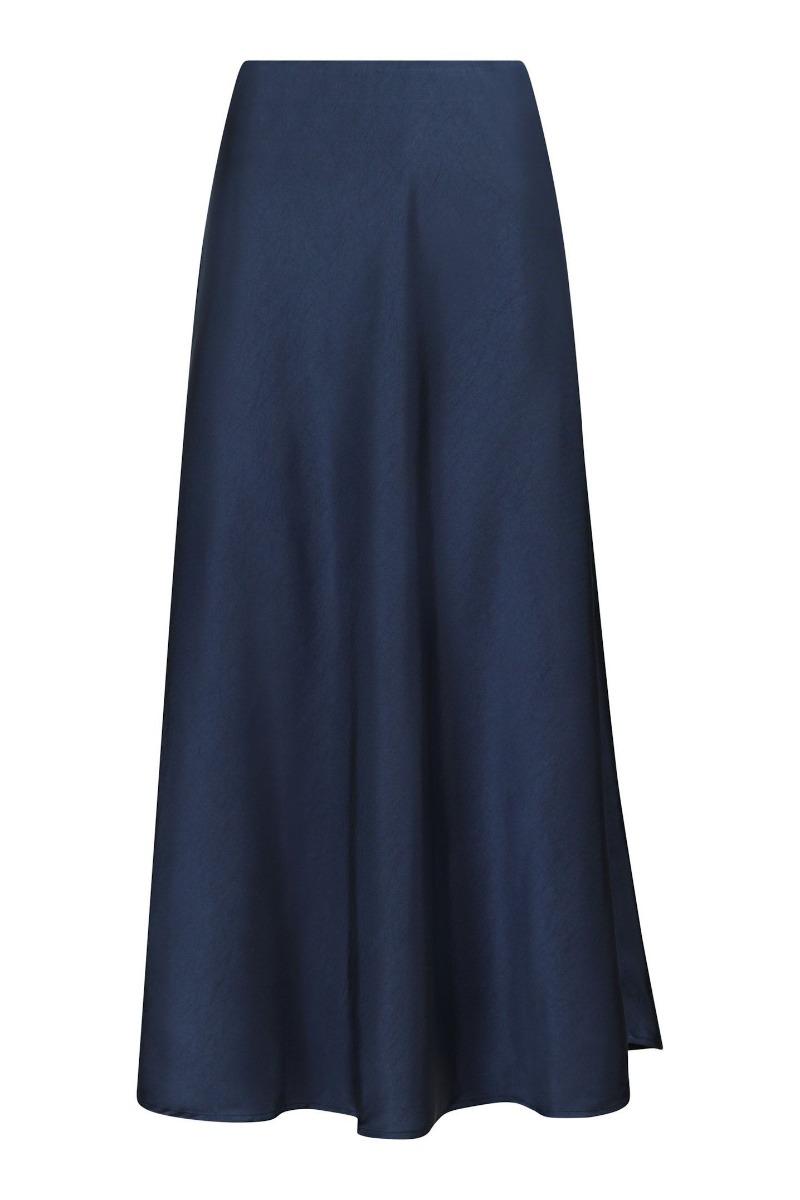 Nederdel   Bovary Skirt   Midnight Blue fra Neo Noir