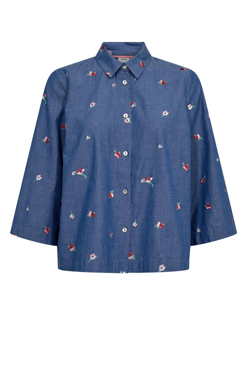 Skjorte   Zira Shirt   Blueprint (levering Slut Marts) fra Nümph