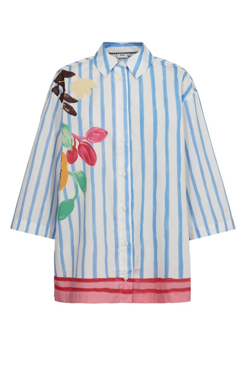 Skjorte   Wendie Shirt   Bright White (levering Slut Marts) fra Nümph