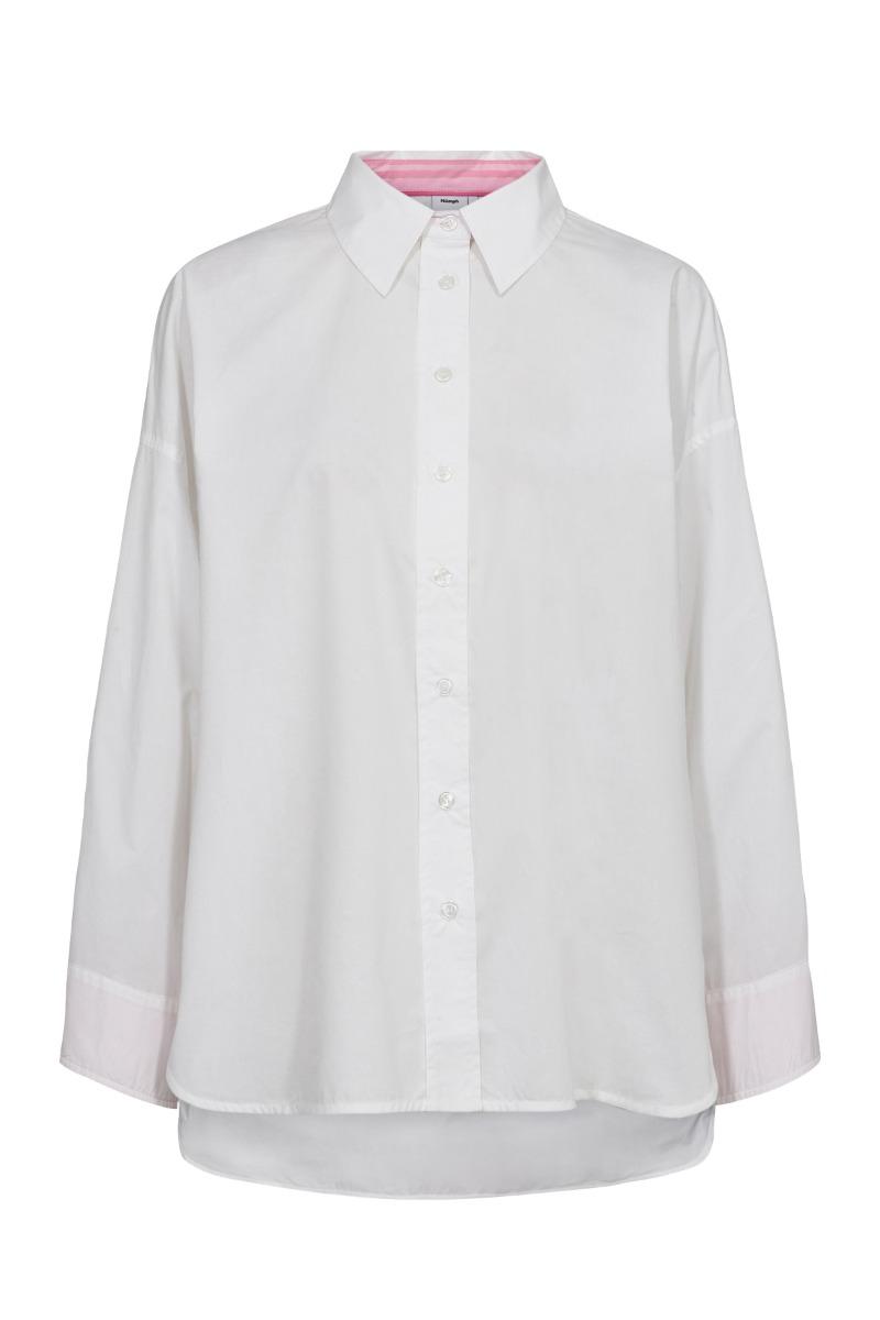 Skjorte   Eloise Shirt   Bright White fra Nümph