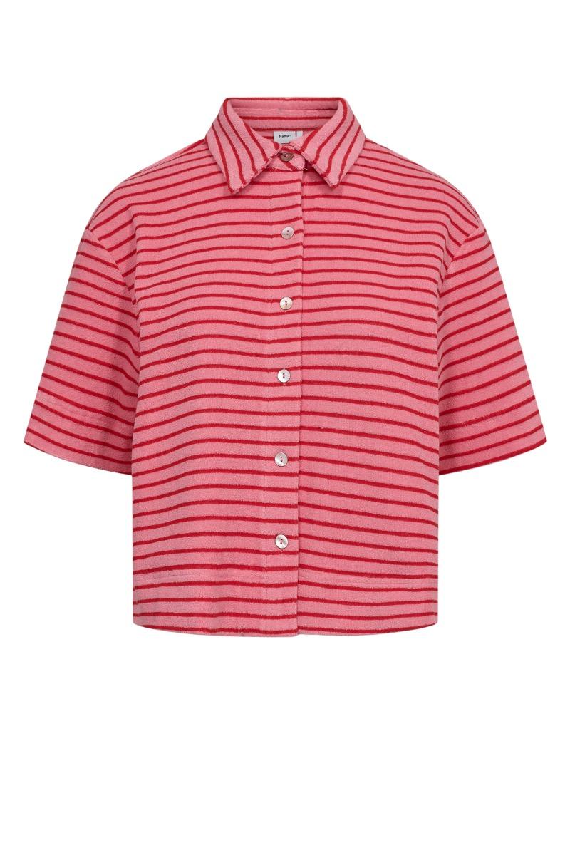 Skjorte   Mosha Shirt   Flamingo Pink (levering Slut Marts) fra Nümph