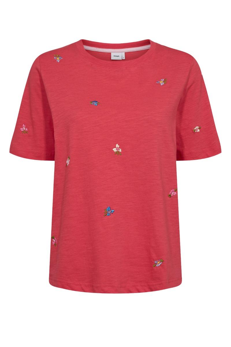 T Shirt   Pilas T Shirt   Geranium fra Nümph