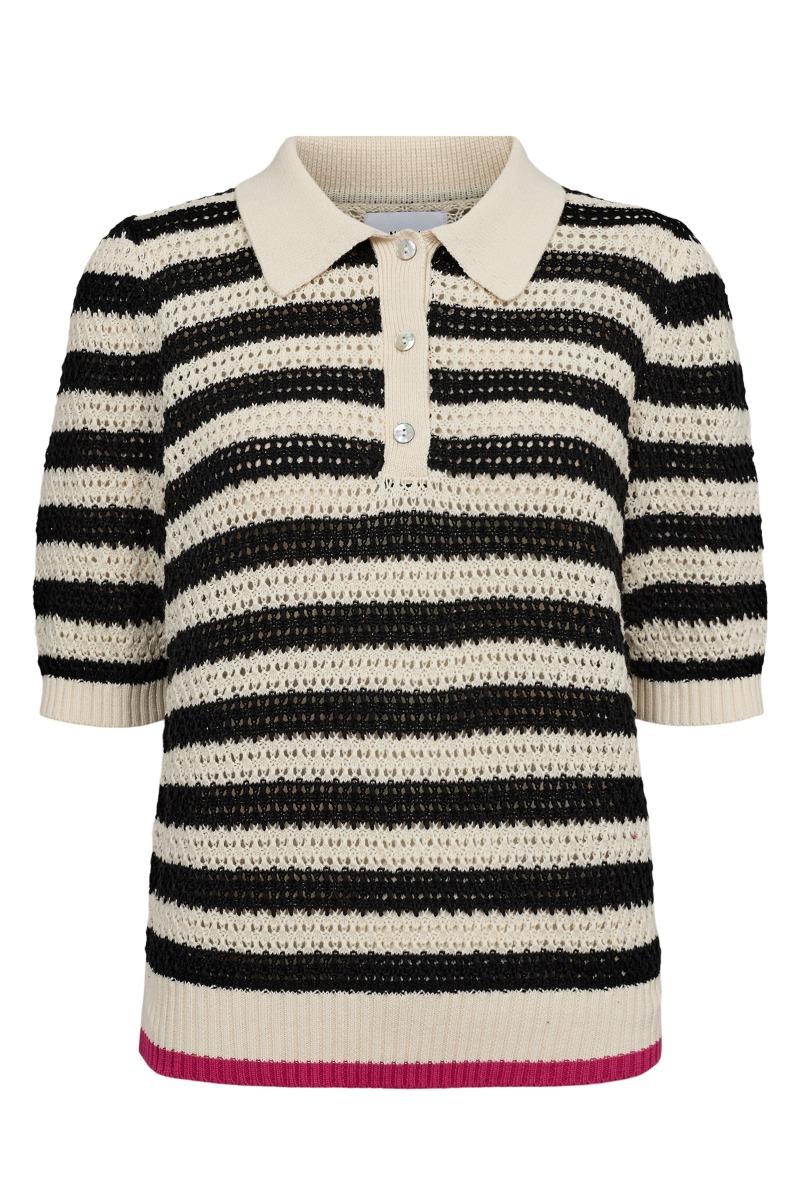 Strik   Villia Ss Pullover   Caviar (levering Slut Marts) fra Nümph