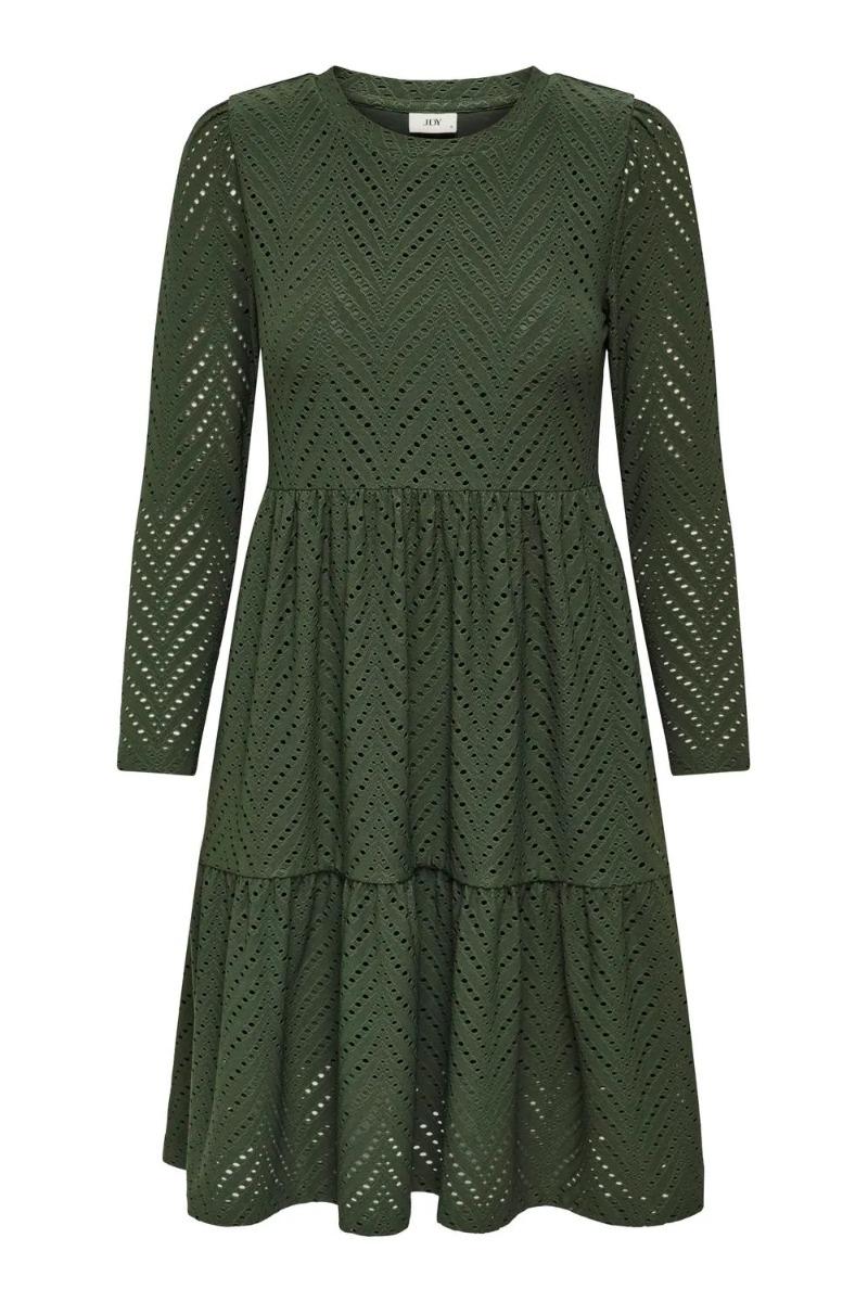Kjole    Carla Cathinka L S Dress   Duffel Bag fra Jdy