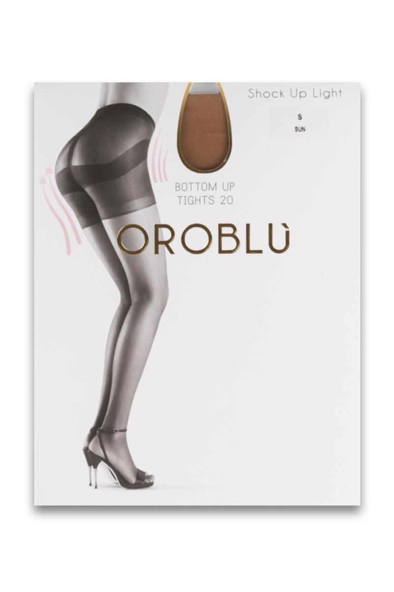 Oroblu Strømper Shock Up Light Sun fra Oroblãº