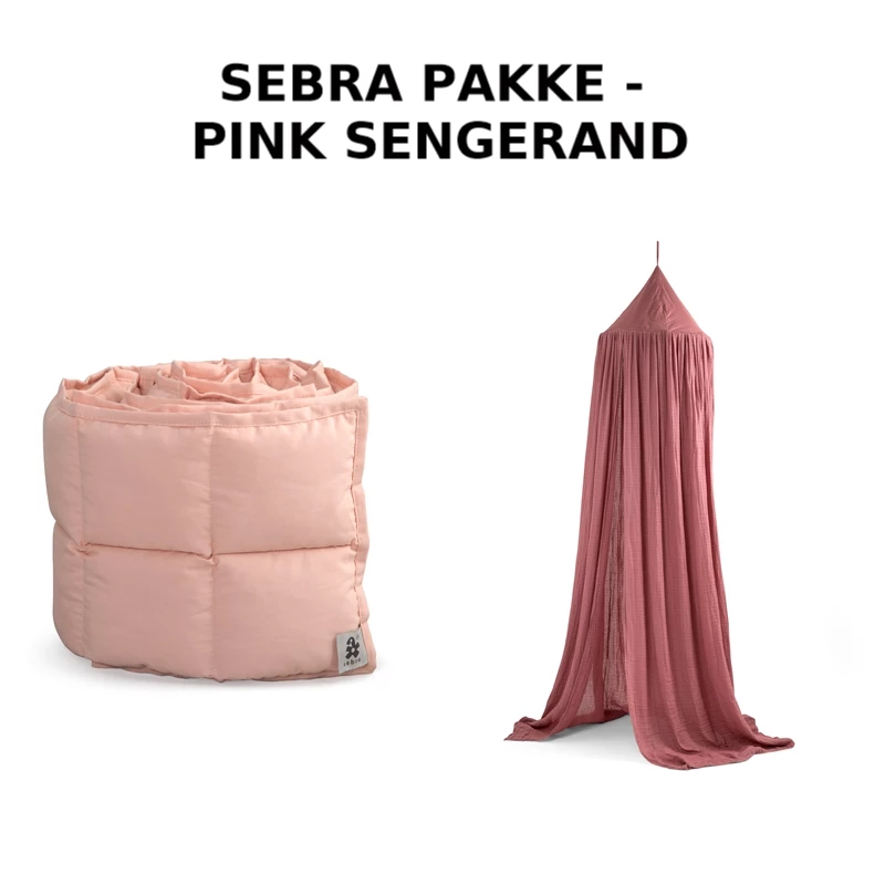 Pakke   Pink Sengerand fra Sebra