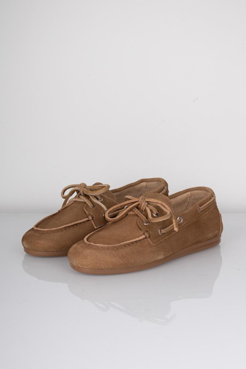 Sko   Marin   Taupe Suede fra Pavement