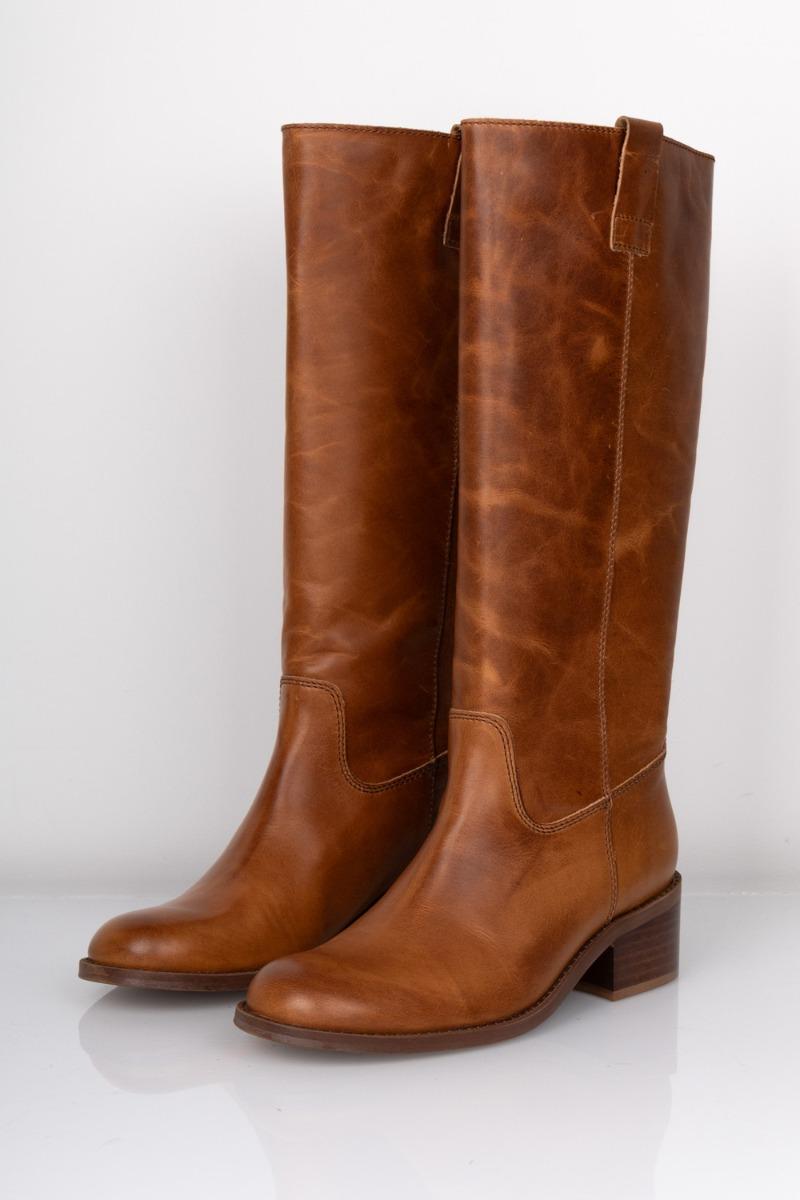 Phenumb   Støvle   Martina Long   Cognac