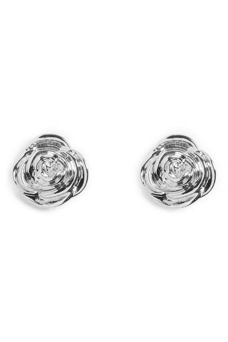 øreringe   Anna Earrings Plated Bundle Box   Silver Colour (levering Start April) fra Pieces