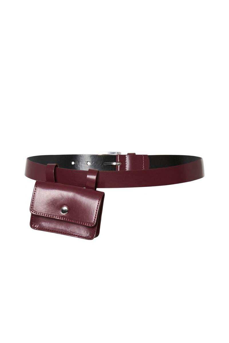 Bælte   Fia Belt Bag   Rhubarb fra Pieces