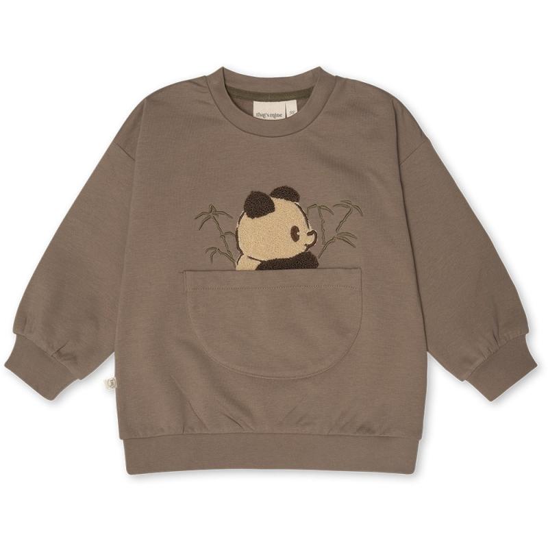 Sava Sweatshirt   Fossil   68cm   6m fra That's Mine