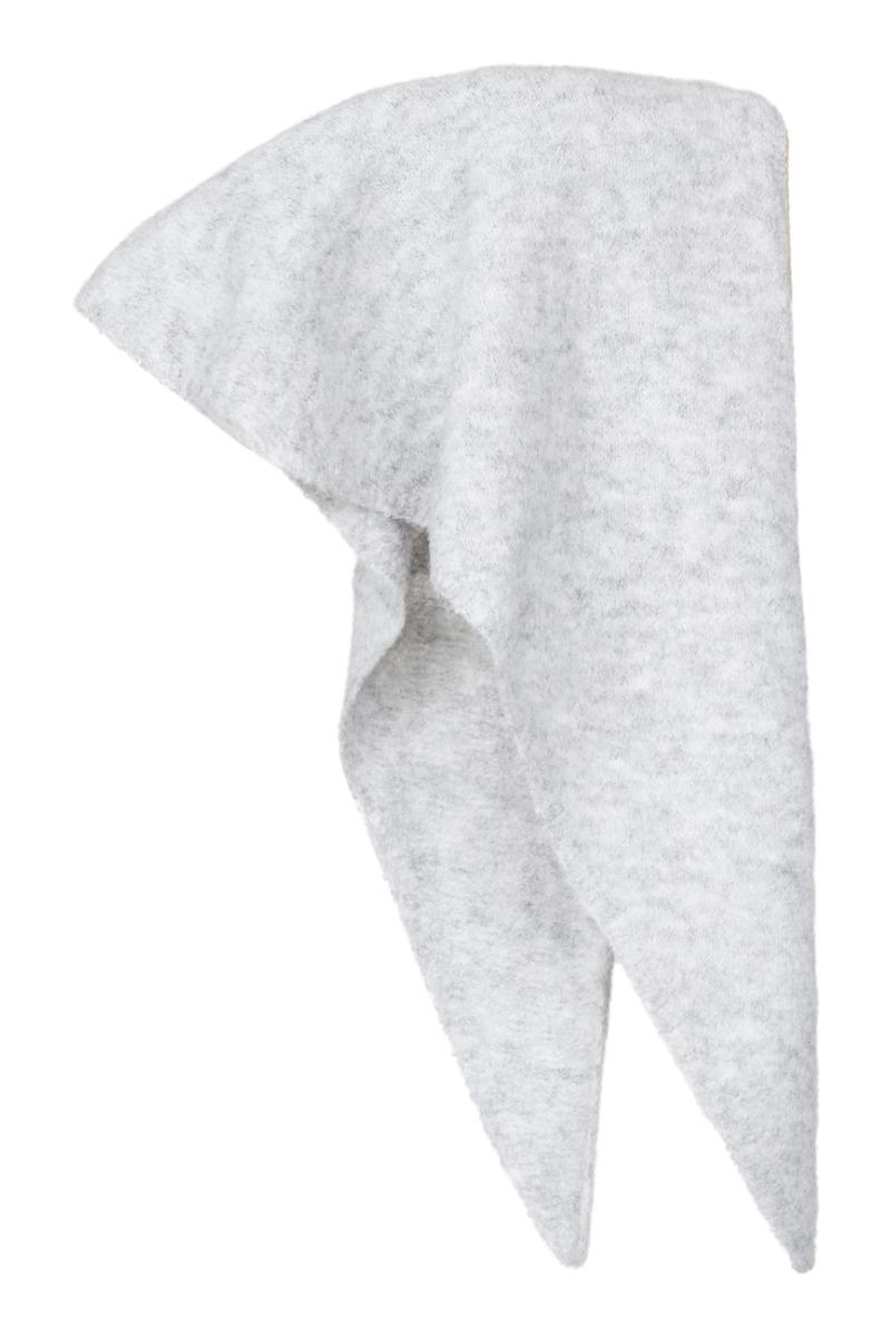 Halstørklæde   Scarf 496   Grey Melange fra Sisters Point