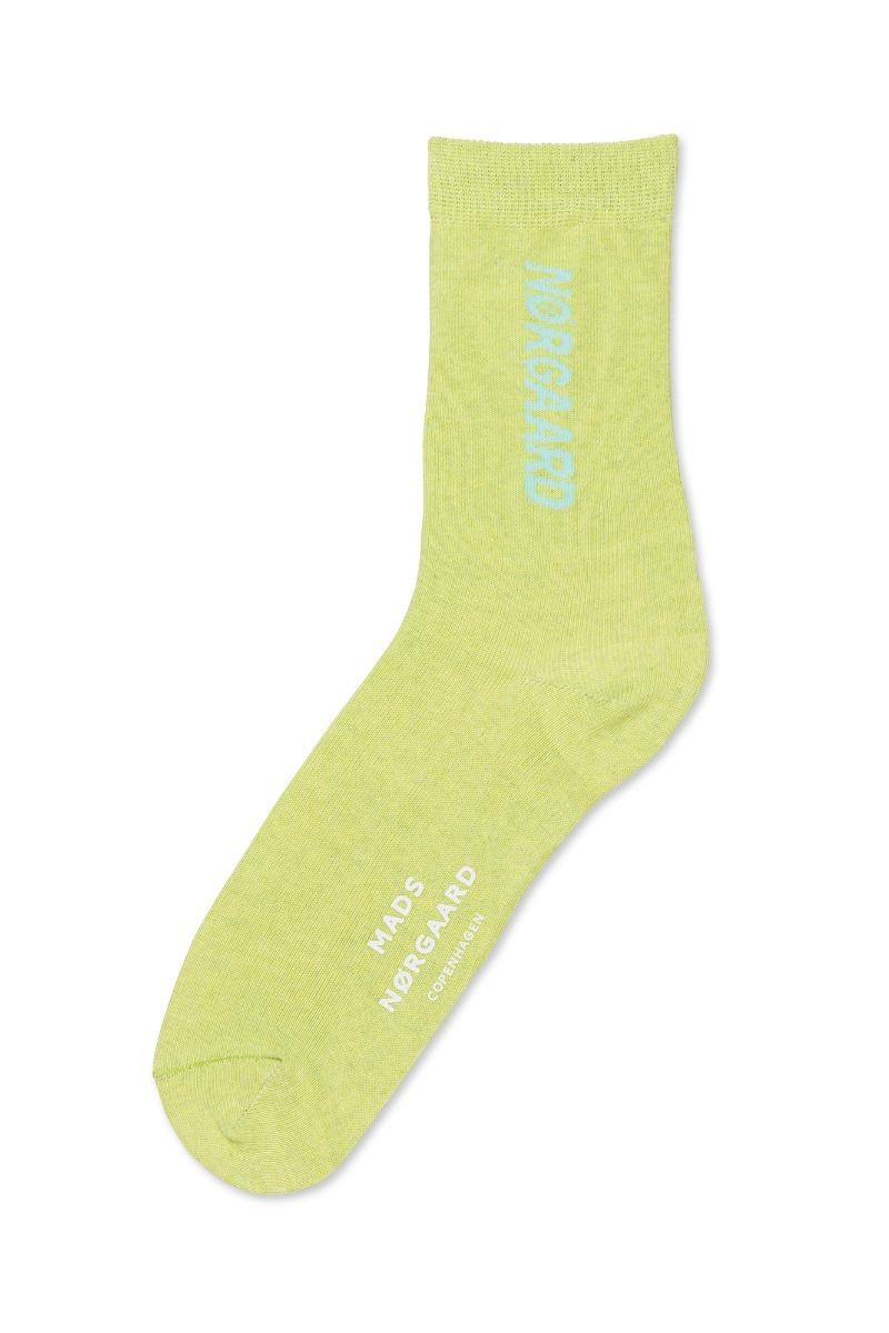 Strømper   Sock Single Play   Verdant Green fra Mads Nørgaard