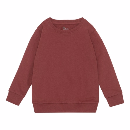 Sweatshirt Bordeaux Rød fra Birkholm