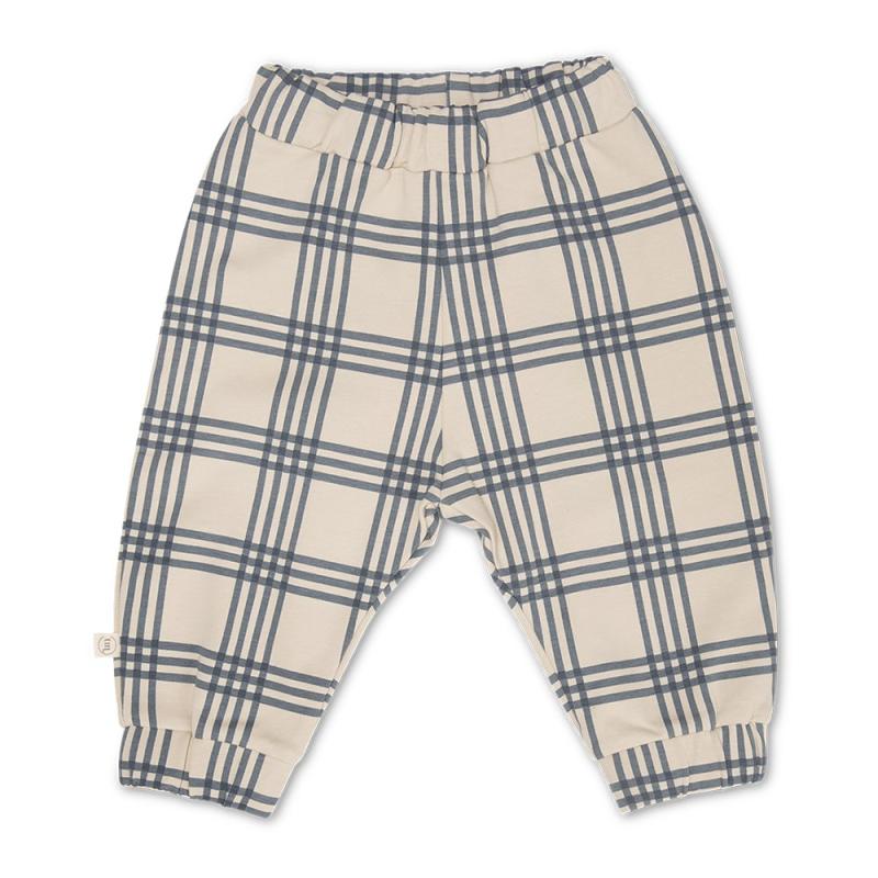 Meo Sweatpants   Carreaux Bleu   86cm   18m fra That's Mine