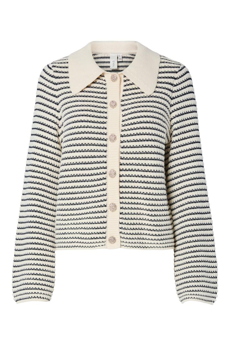 Y.a.s   Cardigan     Fanto Ls Knit Cardigan S.   Gardenia fra Yas
