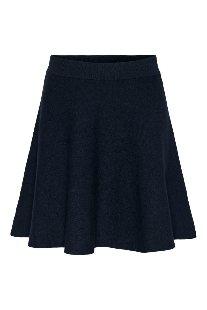 Y.a.s   Nederdel   Fonny Hw Knit Skirt   Navy Blazer fra Yas