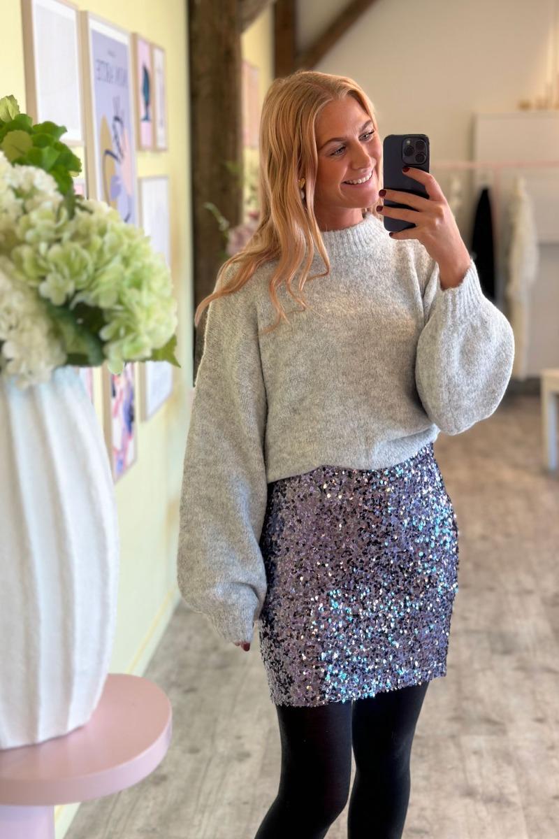 Y.a.s   Nederdel    Spena Hmw Skirt   Silver Bullet fra Yas