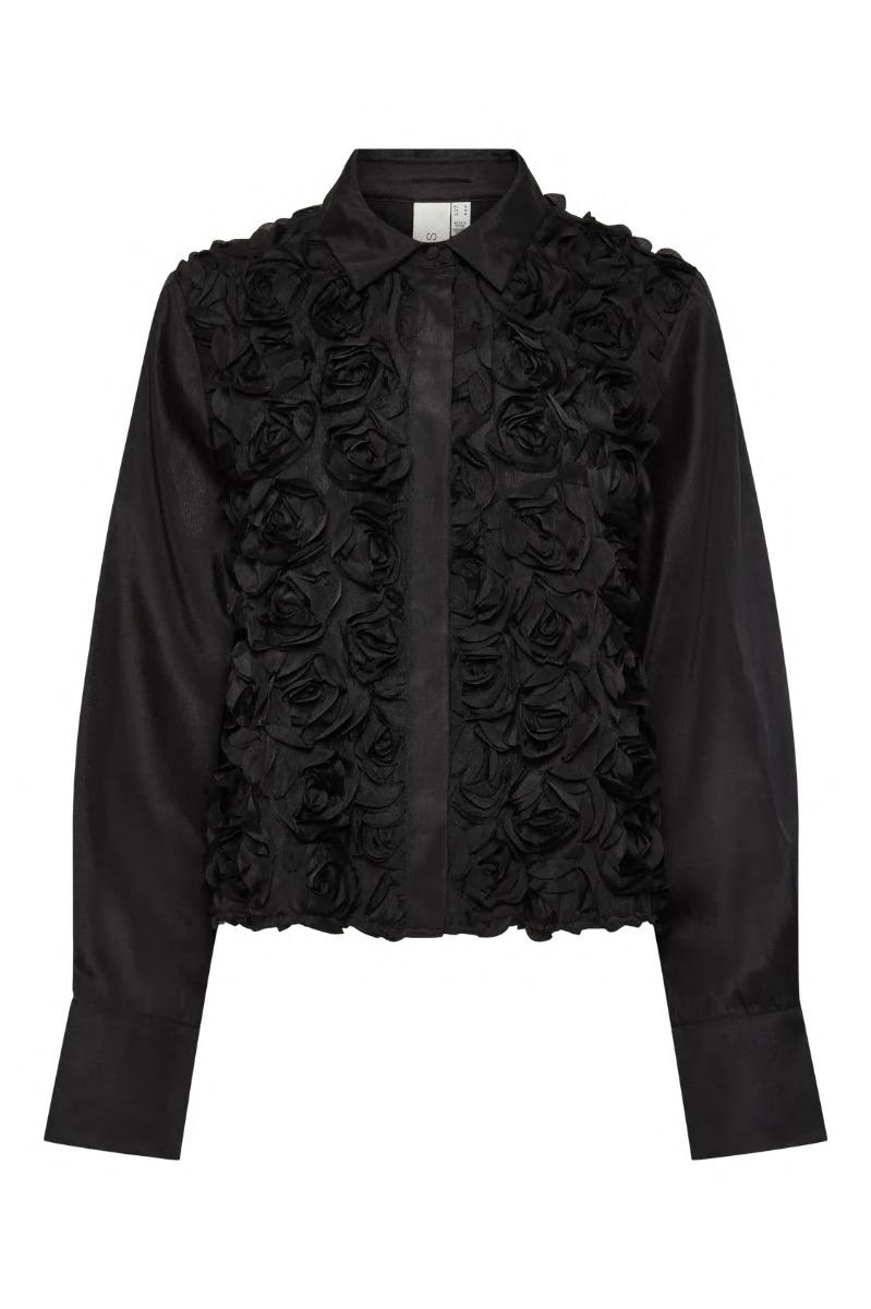 Y.a.s   Skjorte    Rosiva Ls Shirt   Black fra Yas