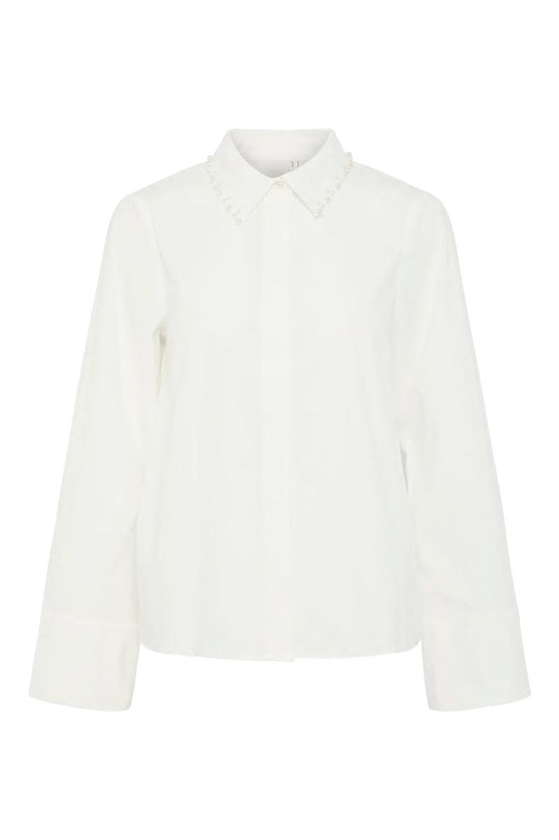 Y.a.s   Skjorte     Kimmea Ls Shirt   Star White fra Yas