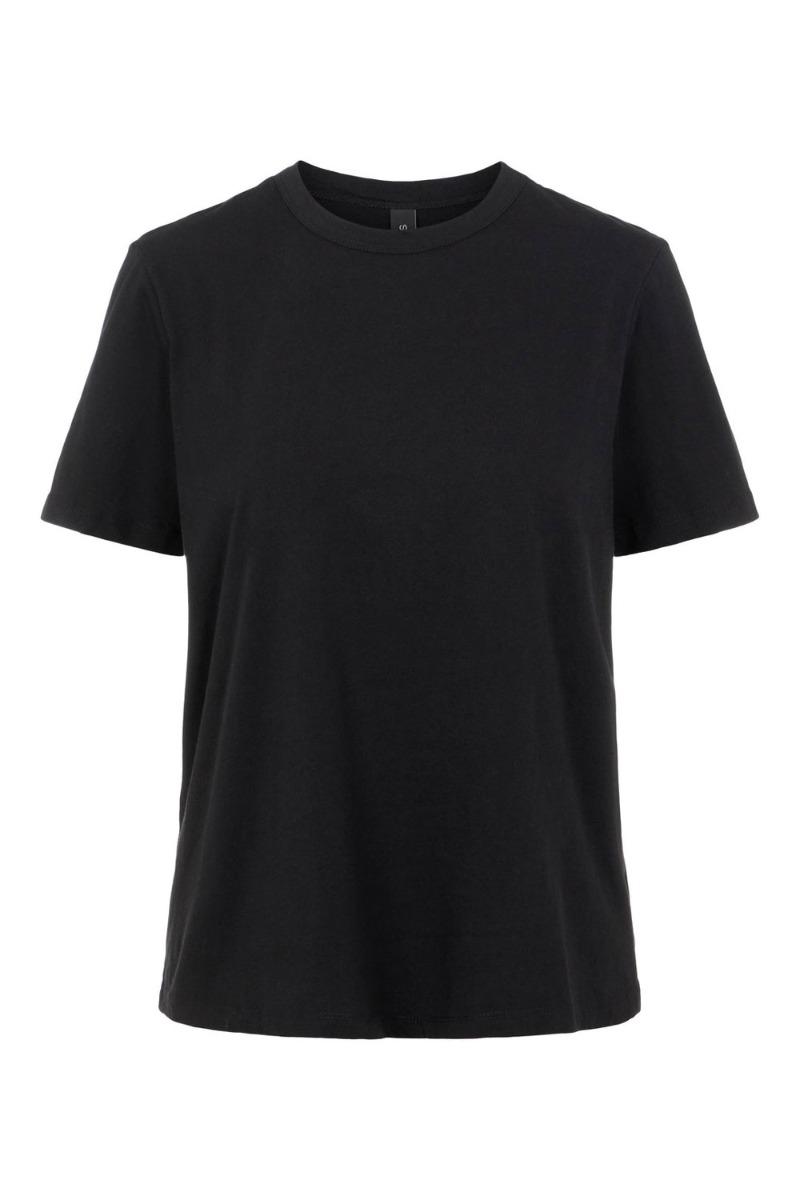 Y.a.s   T Shirt   Sarita Ss O Neck Tee   Black fra Yas