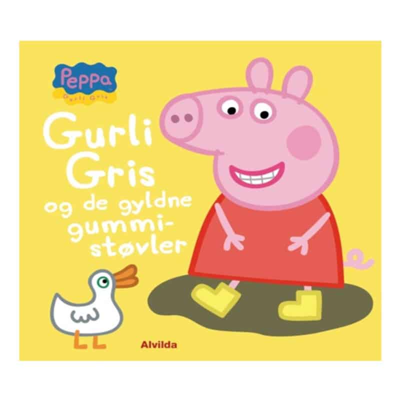 Gurli Gris Og De Gyldne Gummistøvler fra Alvilda,gurli Gris