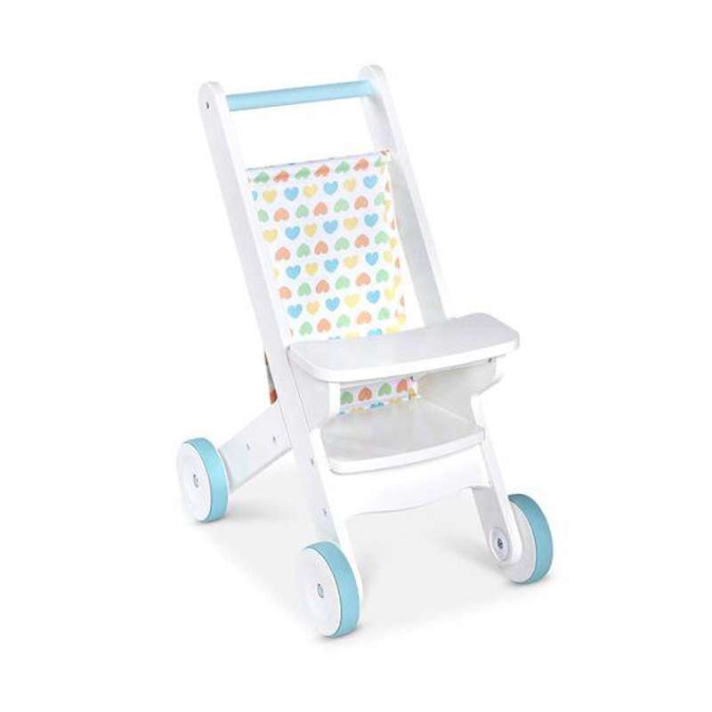 Dukkevogn I Træ fra Melissa & Doug