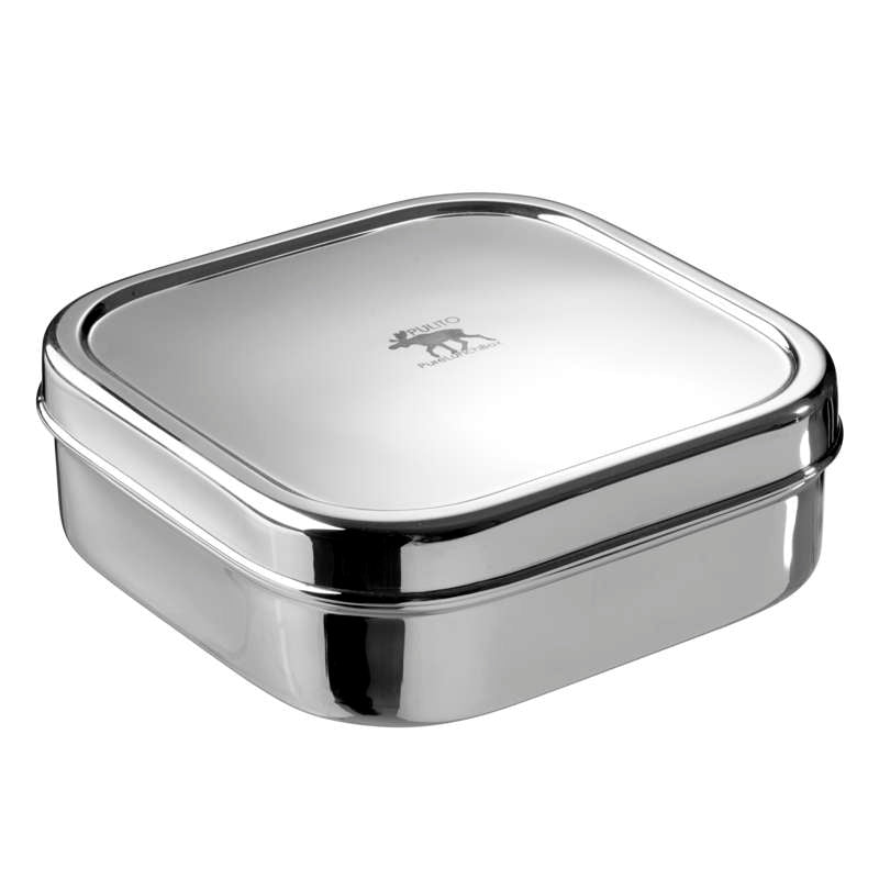 Purelunchbox Madkasse   Rustfrit Stål   Kvadrat fra Pulito