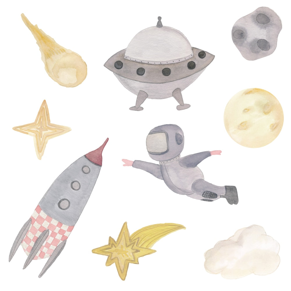 Wallsticker Rummet   Multi fra That's Mine