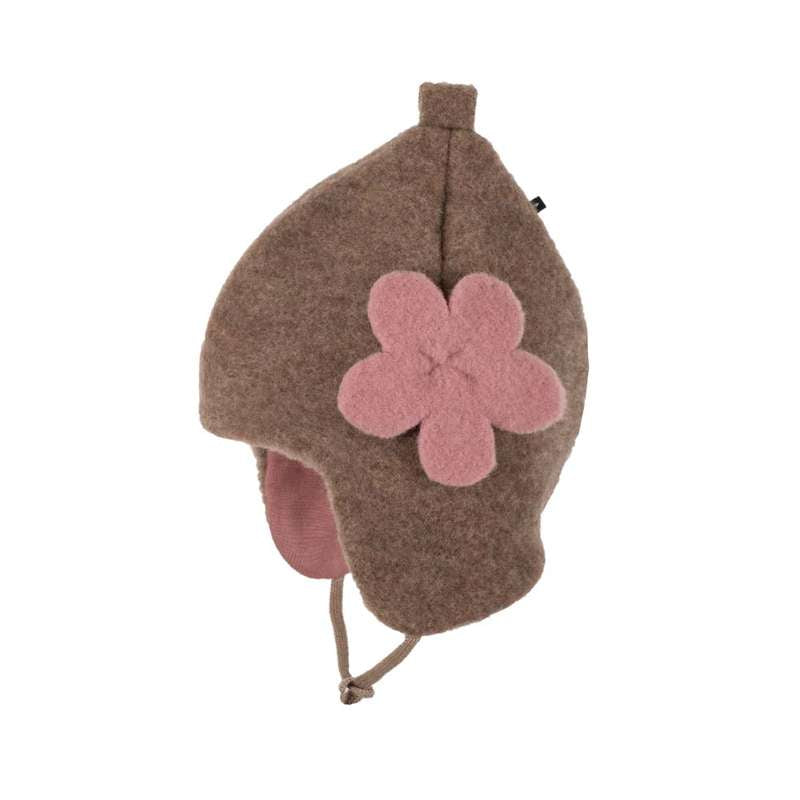 Spidshue M. Blomst   Walnut fra Pure Pure