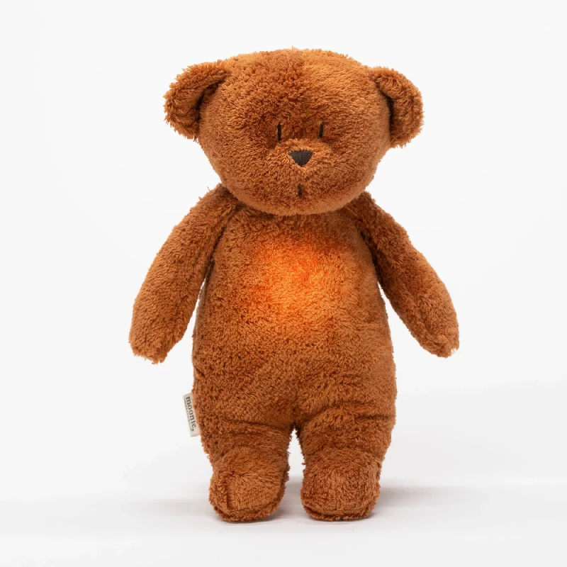 økologisk Brummende Bjørn M. Lampe Caramel Natur fra Moonie