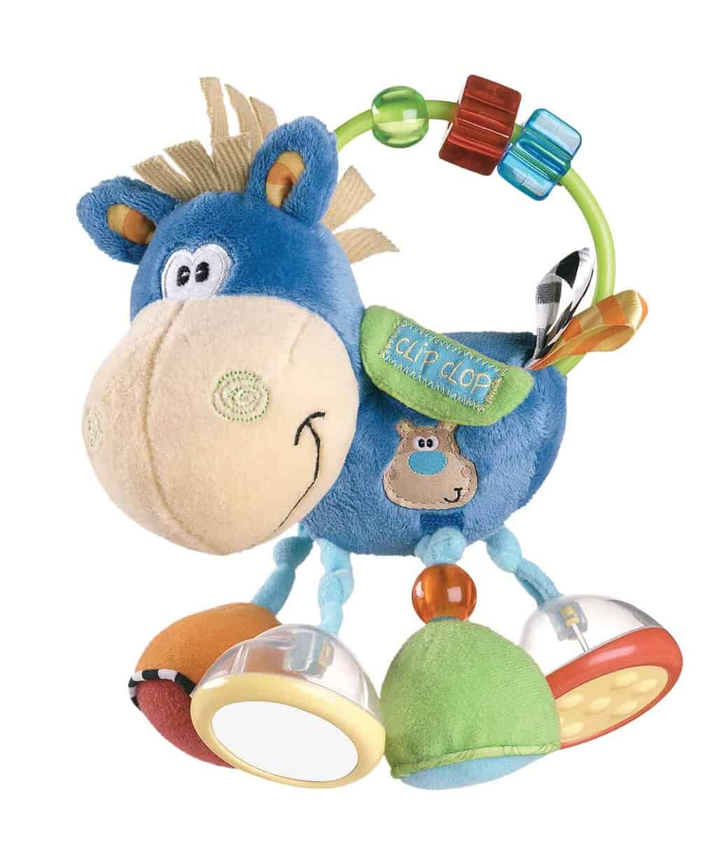 Hesten Clip Clop Rangle, Blå fra Playgro