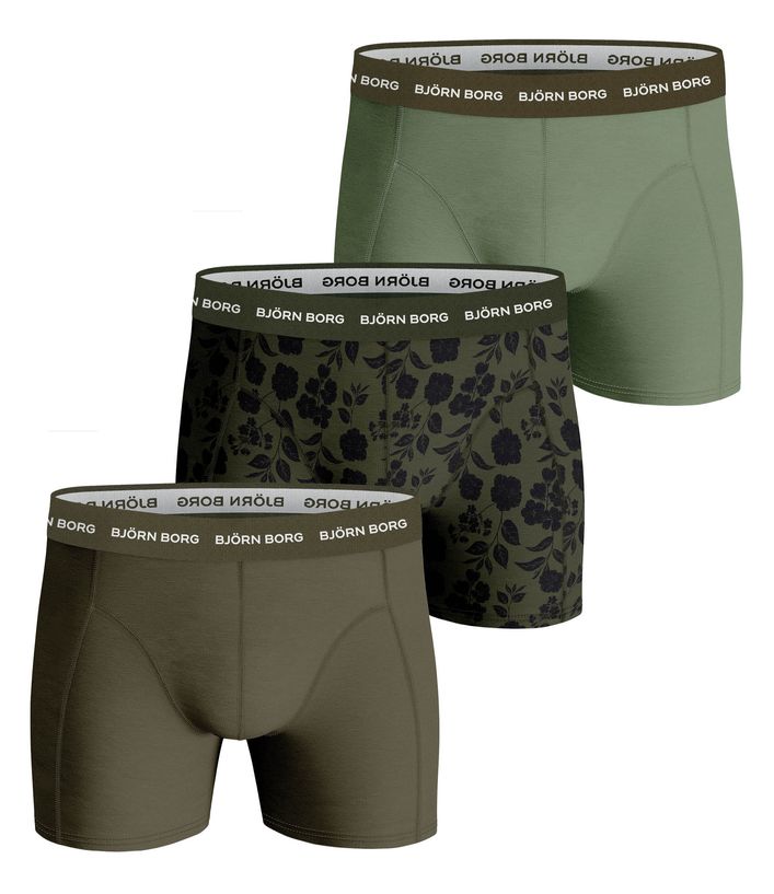 Essential Boxer 3p, Multipack 4, X fra Björn Borg