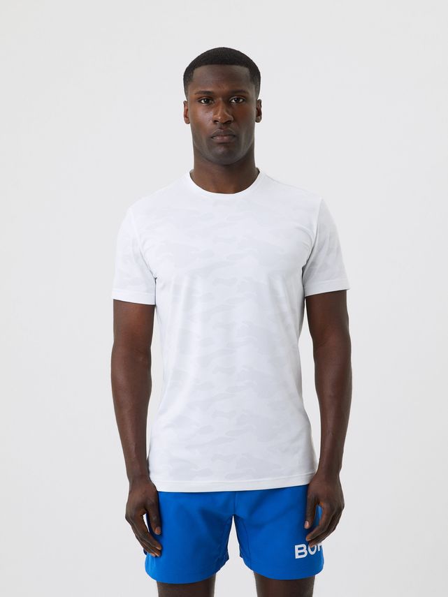 Borg Performance T Shirt, Ivy Green fra Björn Borg