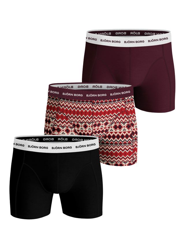 Essential Boxer 3p, Multipack 11, X fra Björn Borg
